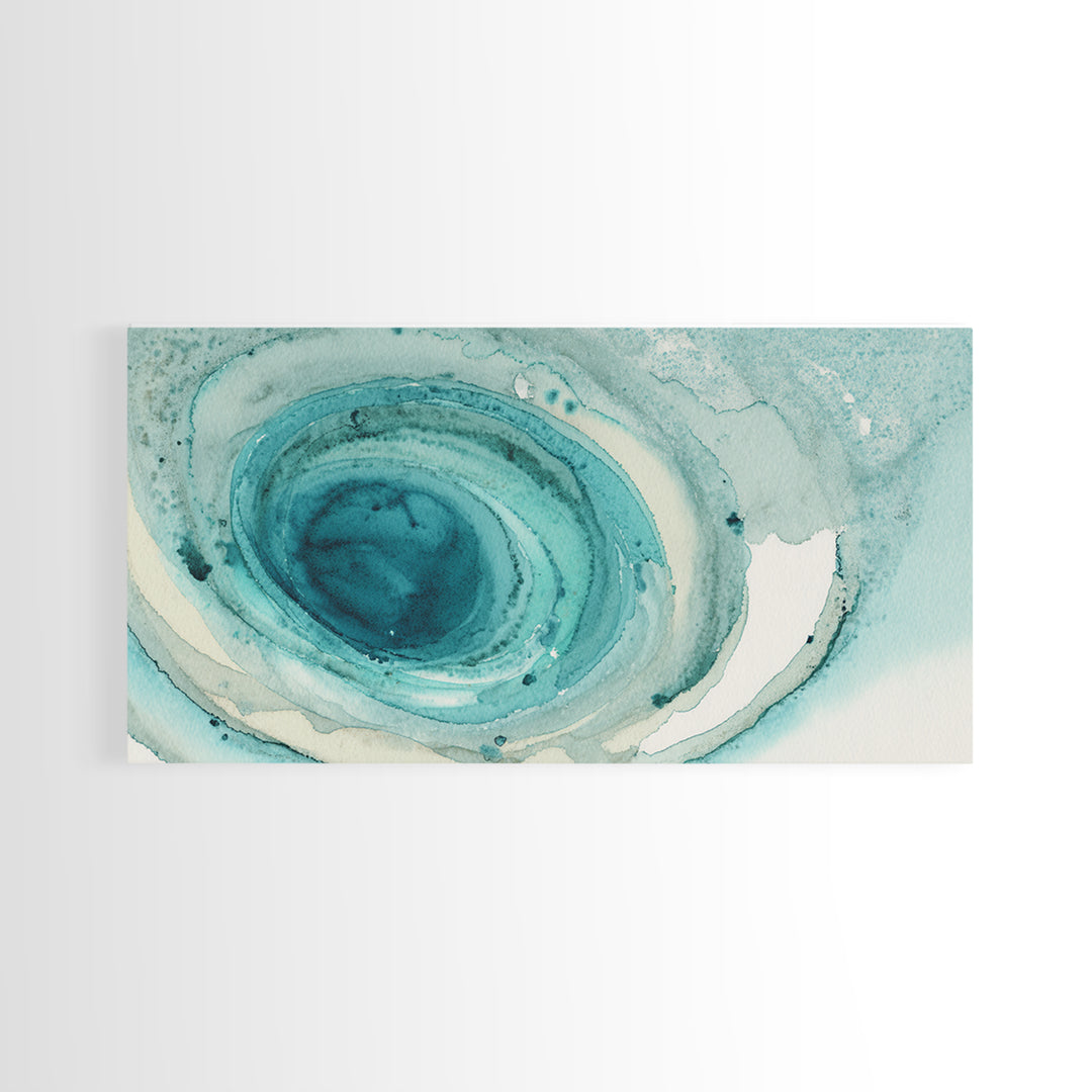 Abstract Healing Spiral Framed Canvas Print, Medical Office Art, Anatomy Poster, Office Decor, Abstract Art, Calm, Modern Decor, MOA-2x1-59