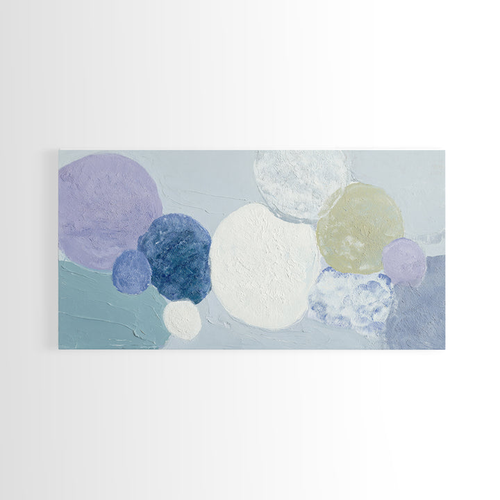 Lavender Botanical Still Life Canvas Print, Medical Office Art, Dental Office Decor, Office Decor, Oil Painting, Calm, MOA-2x1-89