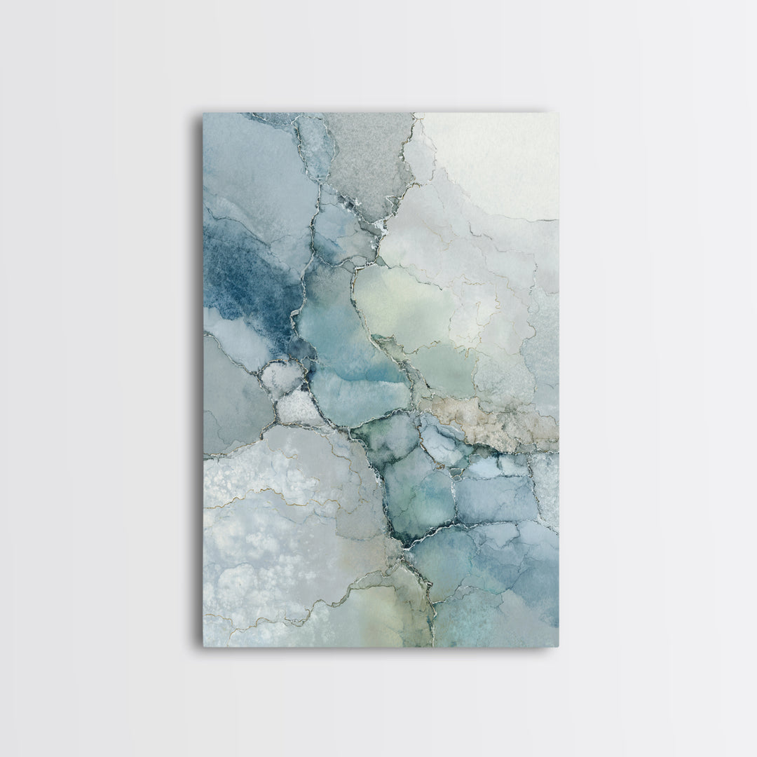 Subtle Marble Texture Canvas Print, Medical Office Art, Printable Card, Office Decor, Fine Art, Calm, School Nurse Art, MOA-2x3-99