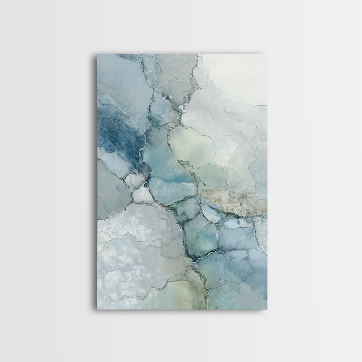 Subtle Marble Texture Canvas Print, Medical Office Art, Printable Card, Office Decor, Fine Art, Calm, School Nurse Art, MOA-2x3-99