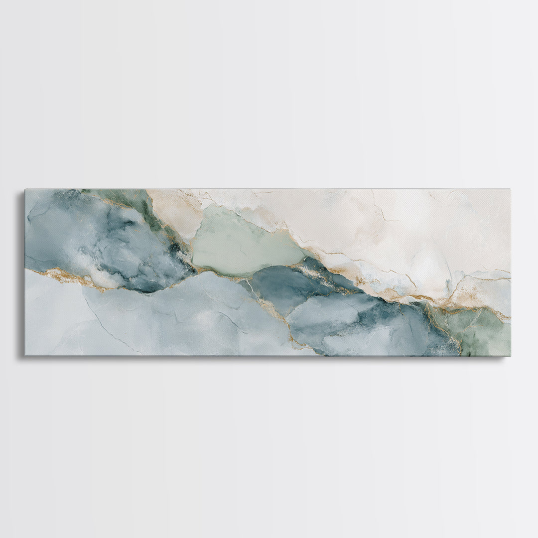 Subtle Marble Texture Canvas Print, Medical Office Art, Art Print, Office Decor, Calm, Printable Art, Medical Student Gift, MOA-3x1-35