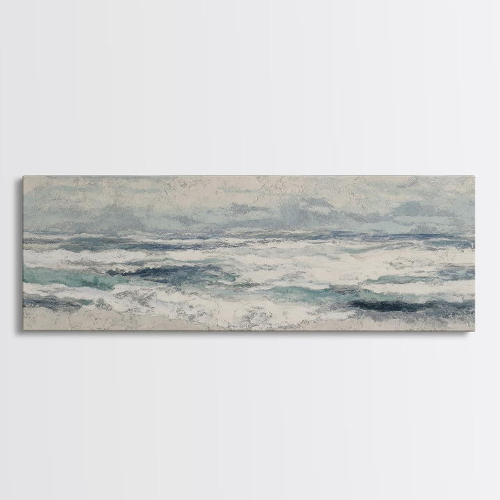 Subtle Marble Texture Canvas Print, Medical Office Art, Digital Wall Art, Office Decor, Fine Art, Calm, Healthcare Wall Art, MOA-3x1-83