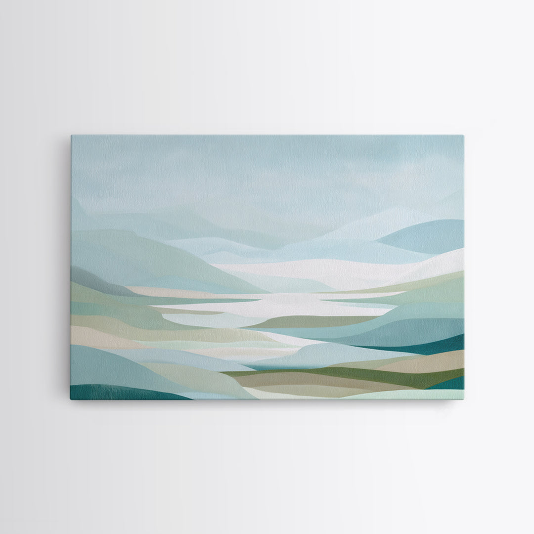 Clean Geometric Composition Canvas Print, Medical Office Art, Printable Card, Office Decor, Abstract Art, Calm, MOA-3x2-62