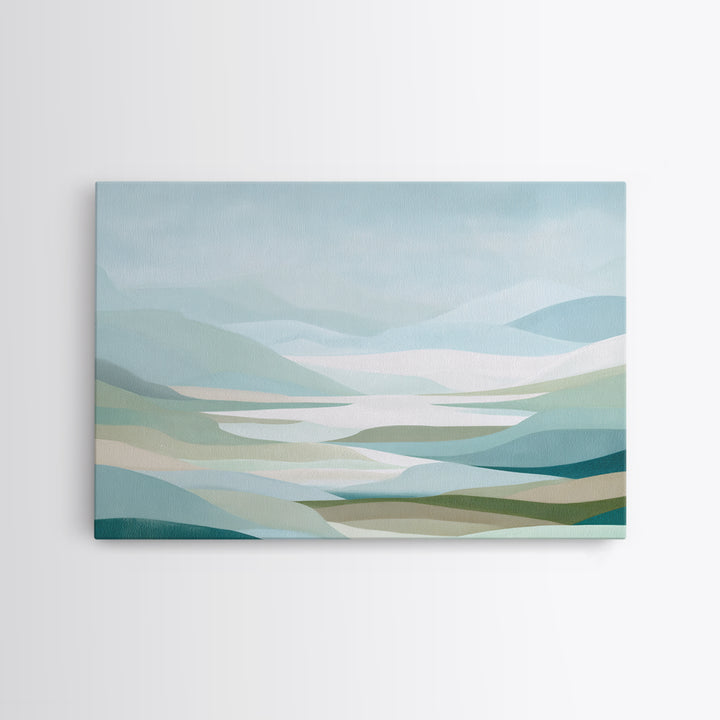 Clean Geometric Composition Canvas Print, Medical Office Art, Printable Card, Office Decor, Abstract Art, Calm, MOA-3x2-62