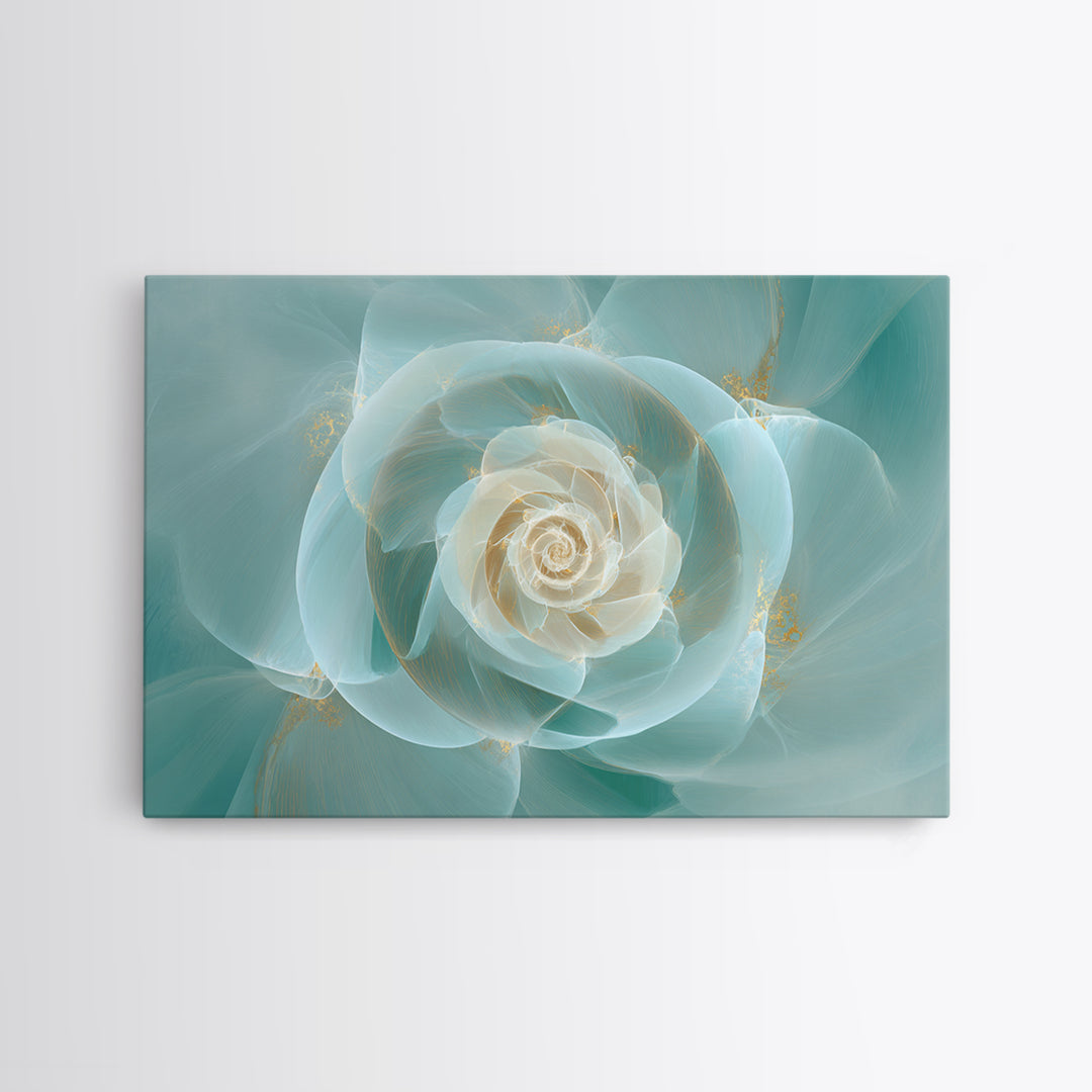 Abstract Healing Spiral Canvas Print, Medical Office Art, Textured Painting, Office Decor, Abstract Art, Calm, Minimalist Art, MOA-3x2-67