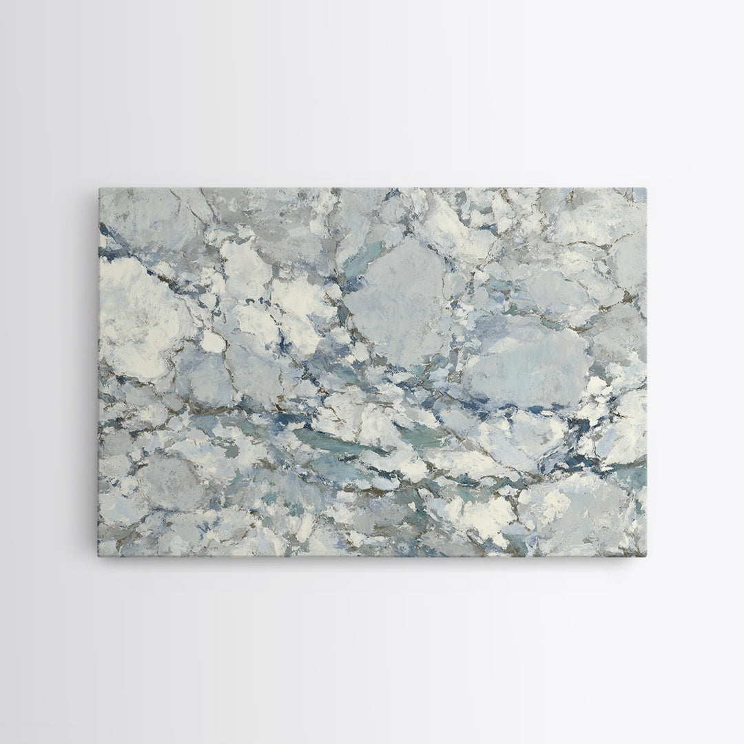 Subtle Marble Texture Framed Canvas Print, Medical Office Art, Healthcare Wall Art, Office Decor, Watercolor Art, Calm, MOA-3x2-71