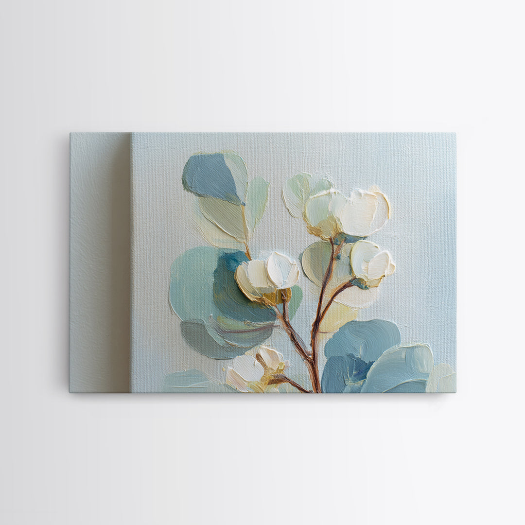 Lavender Botanical Still Life Canvas Print, Medical Office Art, Heart Anatomy Print, Office Decor, Oil Painting, Calm, MOA-3x2-73