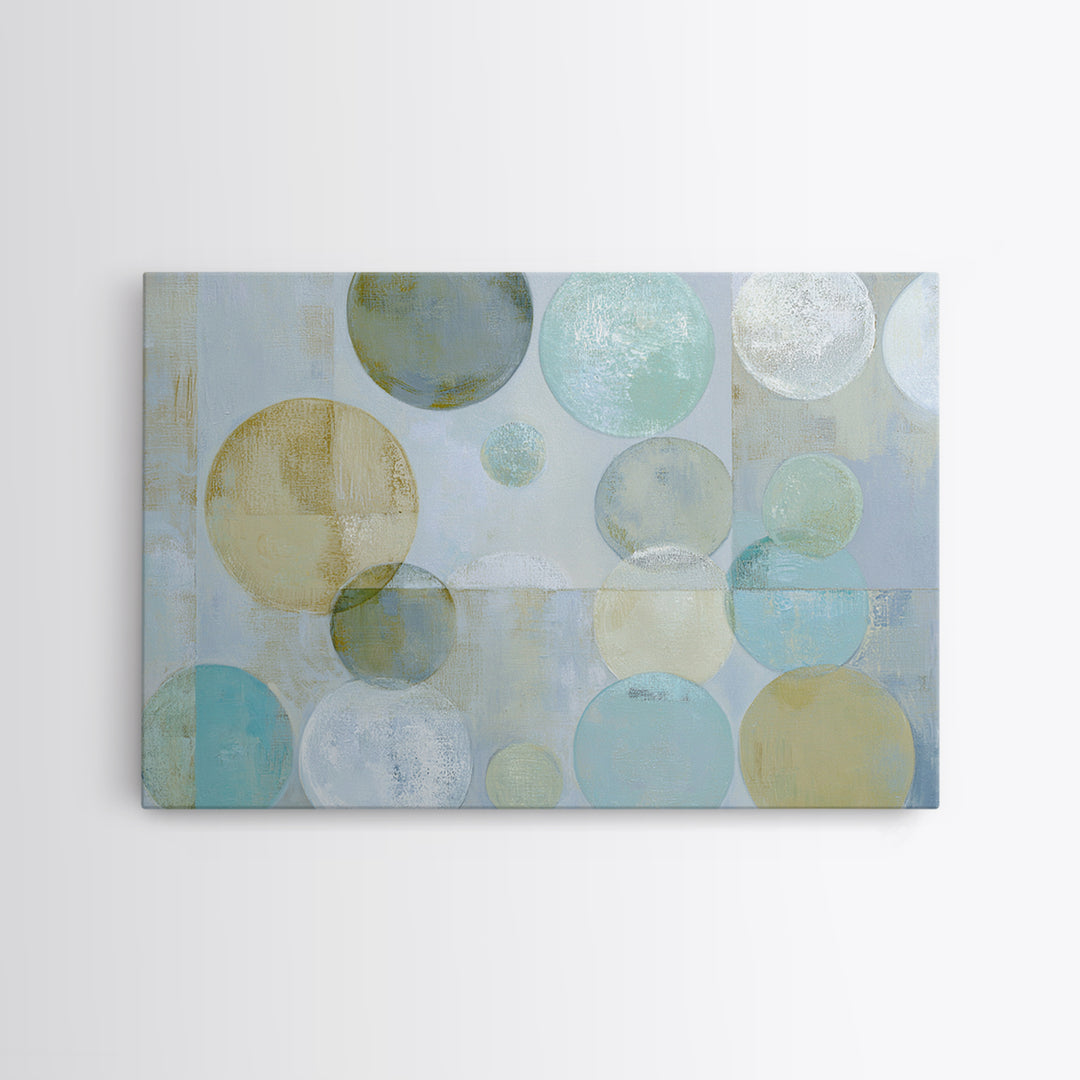Abstract Cells and Circles as Soothing Pattern Canvas Print, Medical Office Art, Medical Office Decor, Office Decor, Calm, MOA-3x2-9