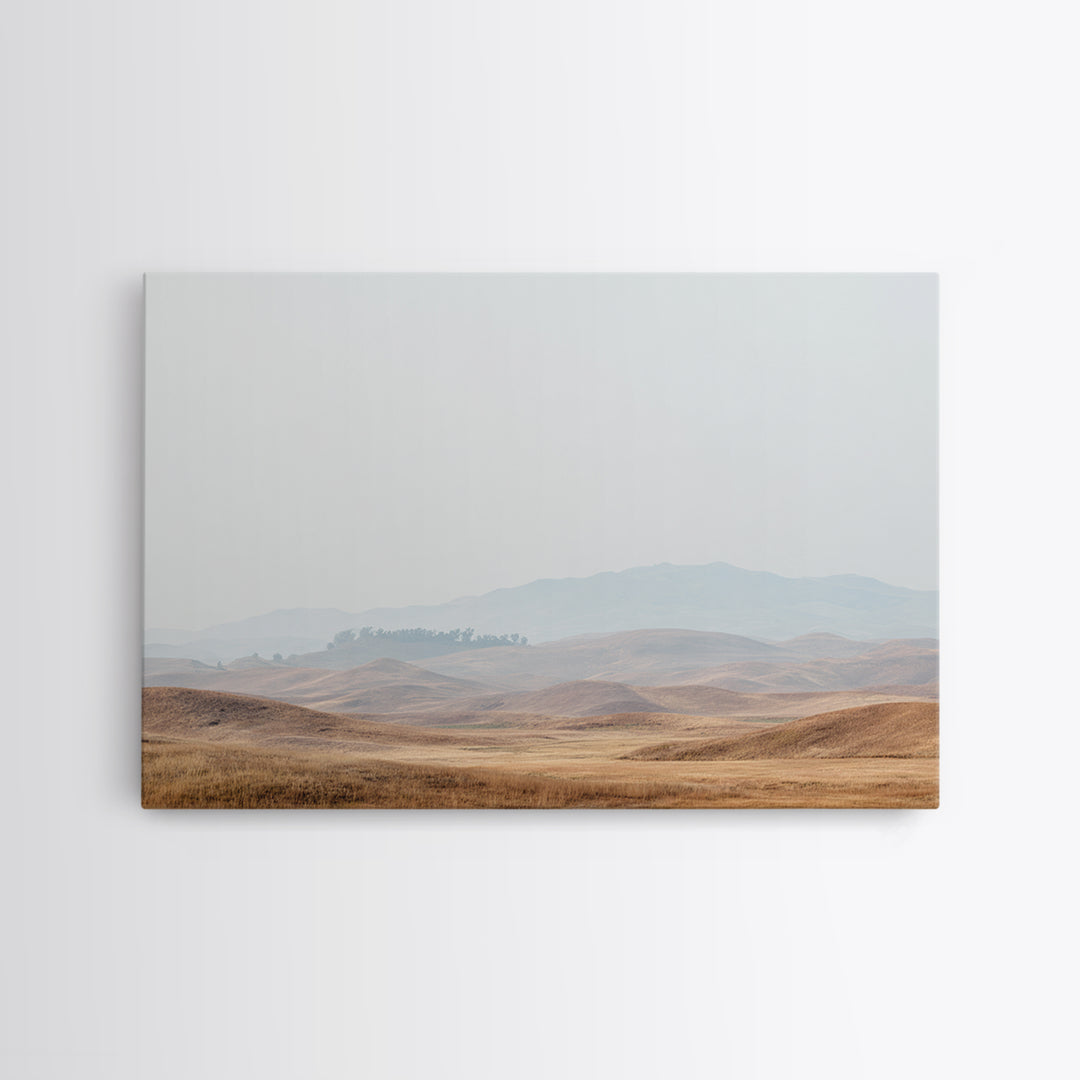 Large Neutral Landscape Framed Canvas Print, Medical Office Art, Luxury Decor, Office Decor, Fine Art, Calm, Digital Wall Art, MOA-3x2-92