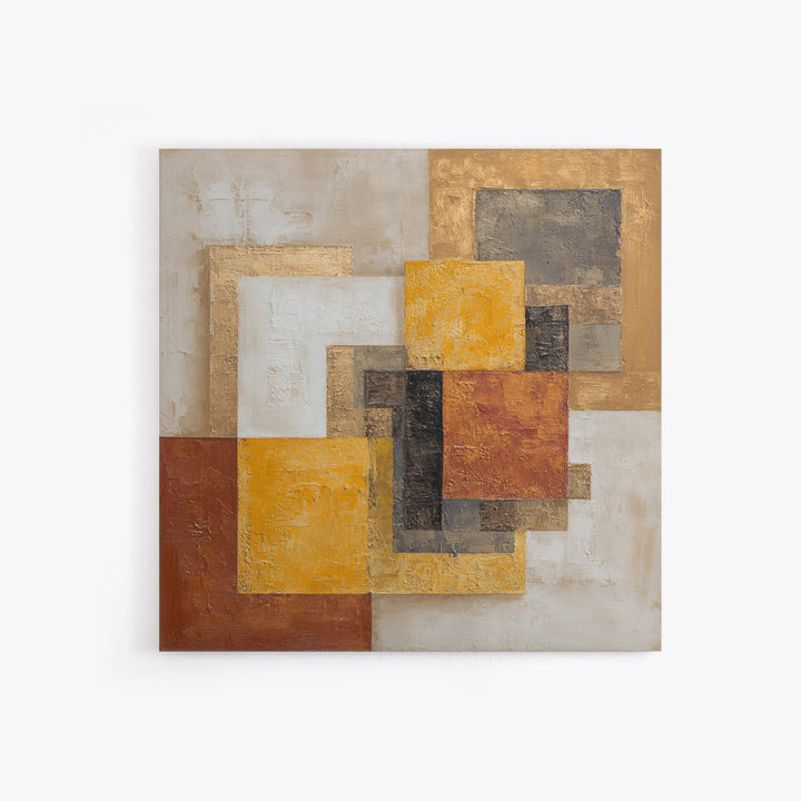 High Contrast Gallery Abstract Framed Canvas Print, Modern Art, Living Room Wall Art, Living Room Decor, Abstract Art, Modern, MOD-1x1-24