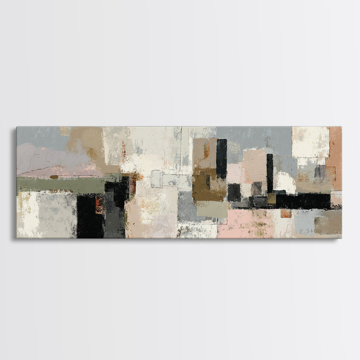 Modern Animal Portrait Canvas Print, Modern Art, Large Wall Art, Living Room Decor, Fine Art, Modern, Living Room Wall Art, MOD-3x1-86