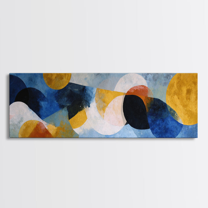 High Contrast Gallery Abstract Canvas Print, Modern Art, Minimalist Decor, Living Room Decor, Abstract Art, Modern, Art Deco, MOD-3x1-88