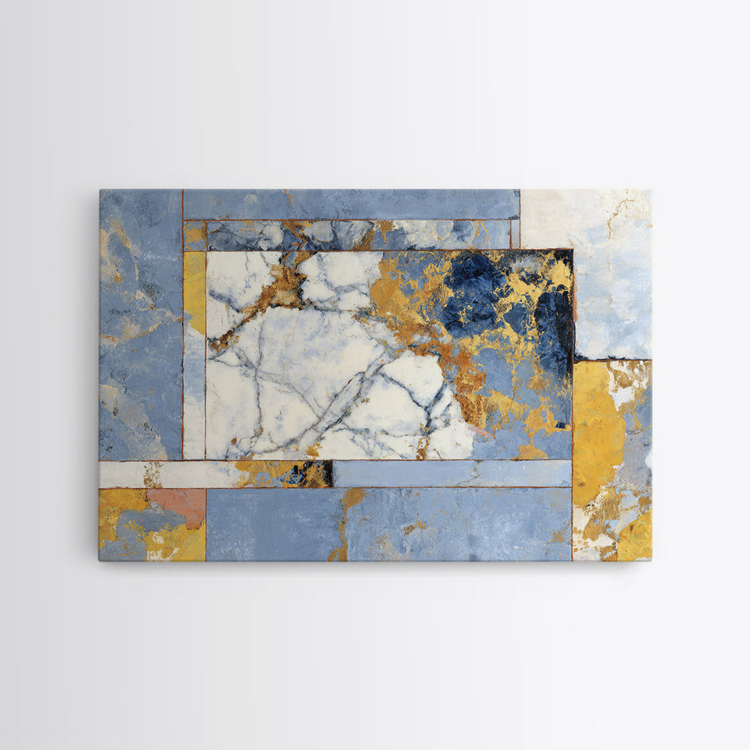 Large Marble Texture Abstract Framed Canvas Print, Modern Art, Canvas Wall Art, Living Room Decor, Abstract Art, Modern, MOD-3x2-20