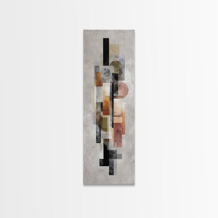 Black Ink Abstract Canvas Print, Monochrome Art, Luxury Decor, Living Room Decor, Abstract Art, Mono, Printable Wall Art, MON-1x3-90