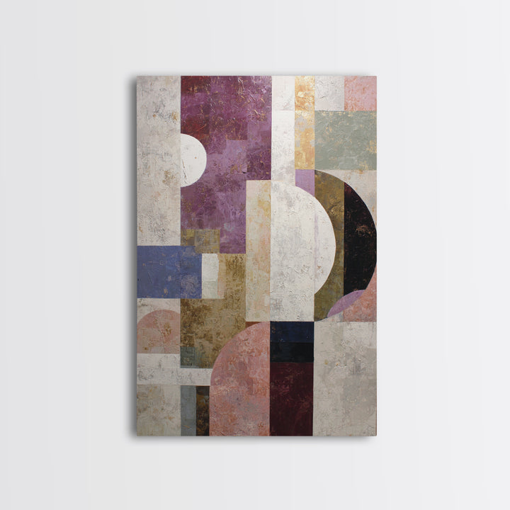 Purple Night Sky Canvas Print, Monochrome Art, Digital Art, Living Room Decor, Mono, Dark Academia Decor, Boho Wall Art, MON-2x3-71