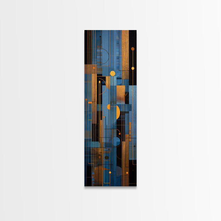 Album Cover Abstract Grid Canvas Print, Music Studio Art, Music Lover, Studio Decor, Abstract Art, Rhythm, Minimalist Decor, MSA-1x3-78