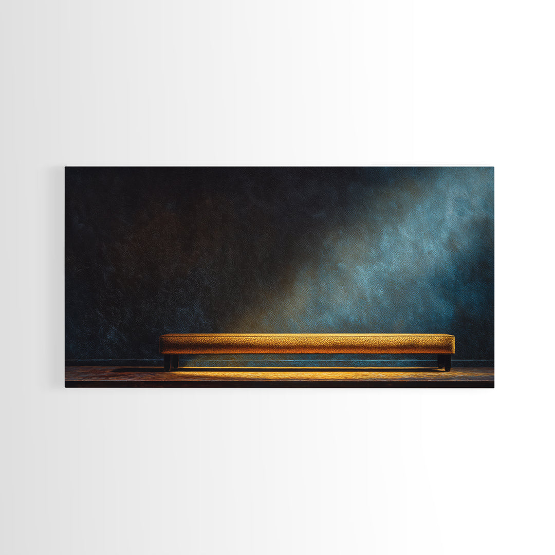 Soundproof Foam Pattern Transformed into Art Canvas Print, Music Studio Art, Minimalist Decor, Studio Decor, Rhythm, MSA-2x1-15