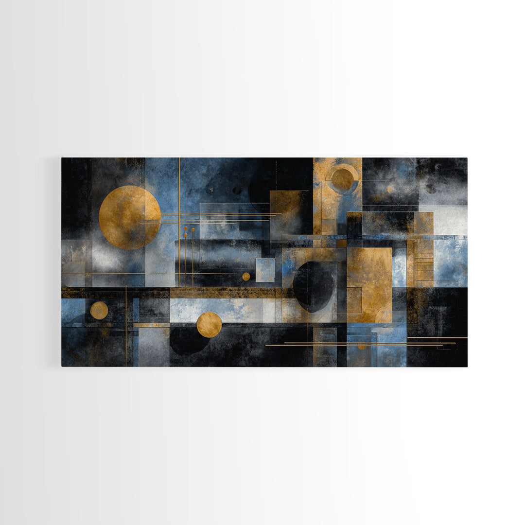 Album Cover Abstract Grid Canvas Print, Music Studio Art, Room Decor, Studio Decor, Abstract Art, Rhythm, Printable Art, MSA-2x1-62