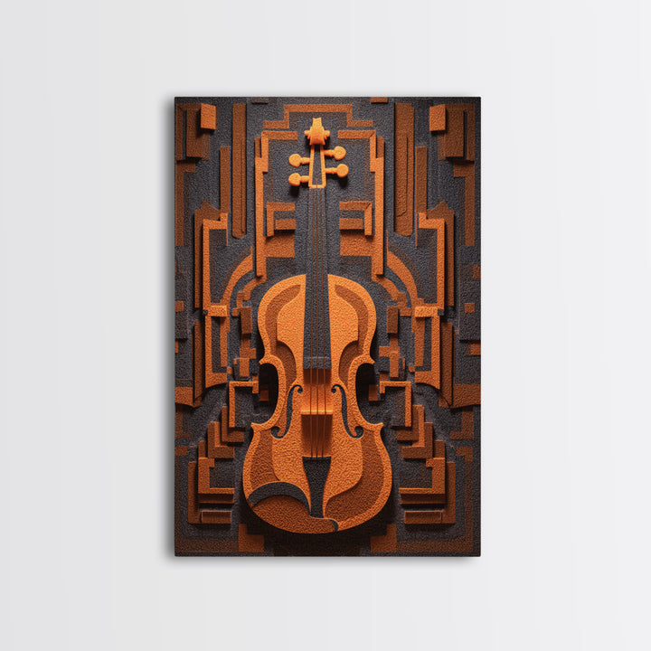 Soundproof Foam Pattern Transformed into Art Canvas Print, Music Studio Art, Trendy Wall Art, Studio Decor, Fine Art, Rhythm, MSA-2x3-99