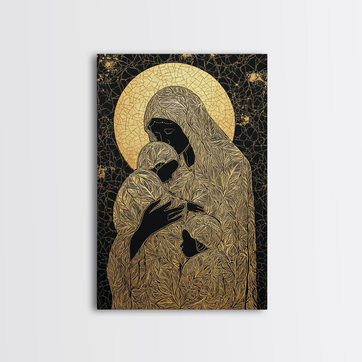 Hermes Greek God Leaping, Mythology Divine Messenger, Canvas Gold Art Print, Ancient Greek Wall Decor, Real Wood Frame