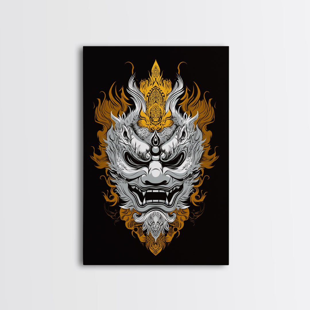 Jaguar Head Splatter Painting, Gold Canvas Art, Exotic Animal Canvas Print, Real Wood Frame, Wild Cat Wall Decor, Bold Modern Artwork