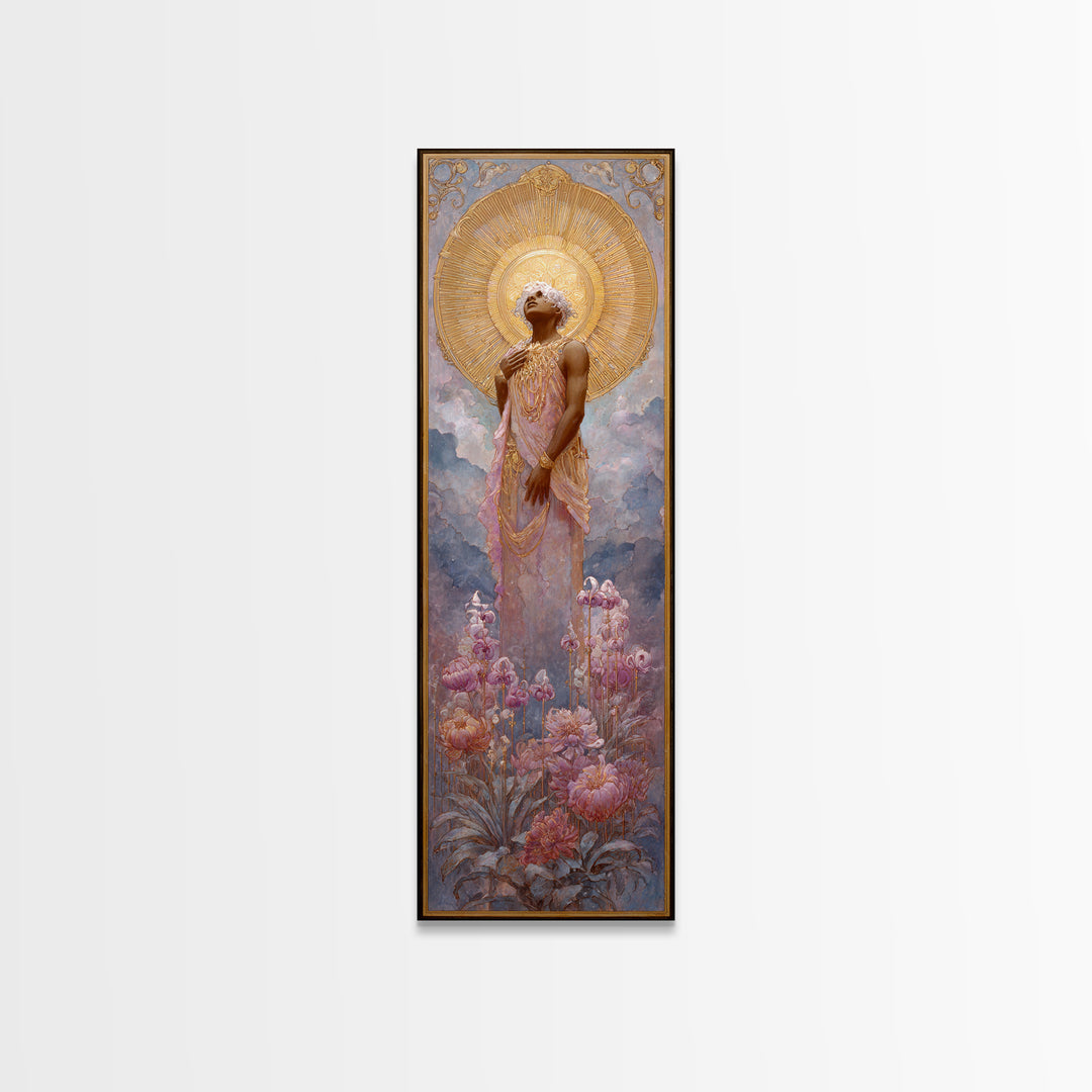Apollo Sun God Canvas Print, Mythological Art, Canvas Painting, Living Room Decor, Fine Art, Legend, Textured Painting, MYT-1x3-18