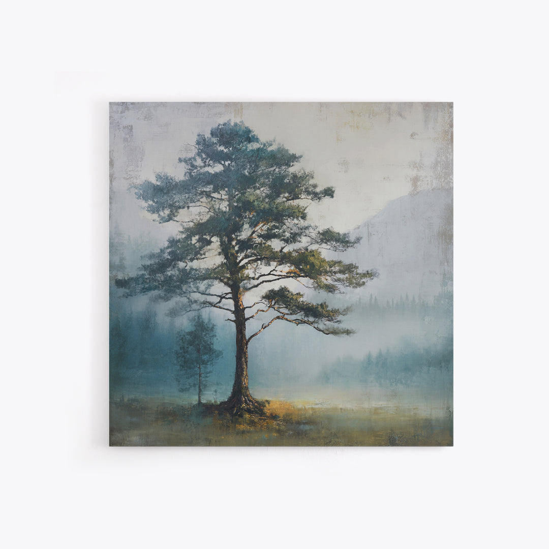 Tree of Life Canvas Print, Nature Art, Wood Wall Art, Living Room Decor, Watercolor Art, Nature, Digital Download Art, NAT-1x1-15