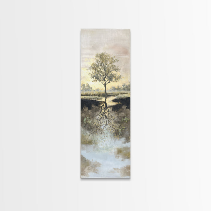 Tree of Life Canvas Print, Nature Art, 3d Wall Art, Living Room Decor, Fine Art, Nature, Nature Wall Art, Landscape Print, NAT-1x3-51