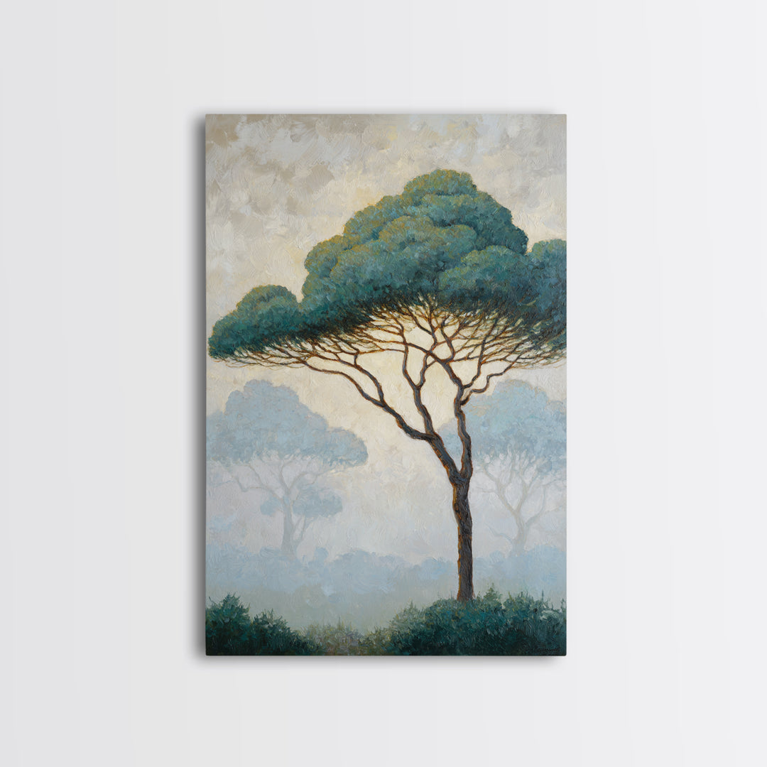 Tree of Life Framed Canvas Print, Nature Art, Wall Art, Living Room Decor, Fine Art, Nature, Wood Wall Art, Abstract Wall Art, NAT-2x3-47