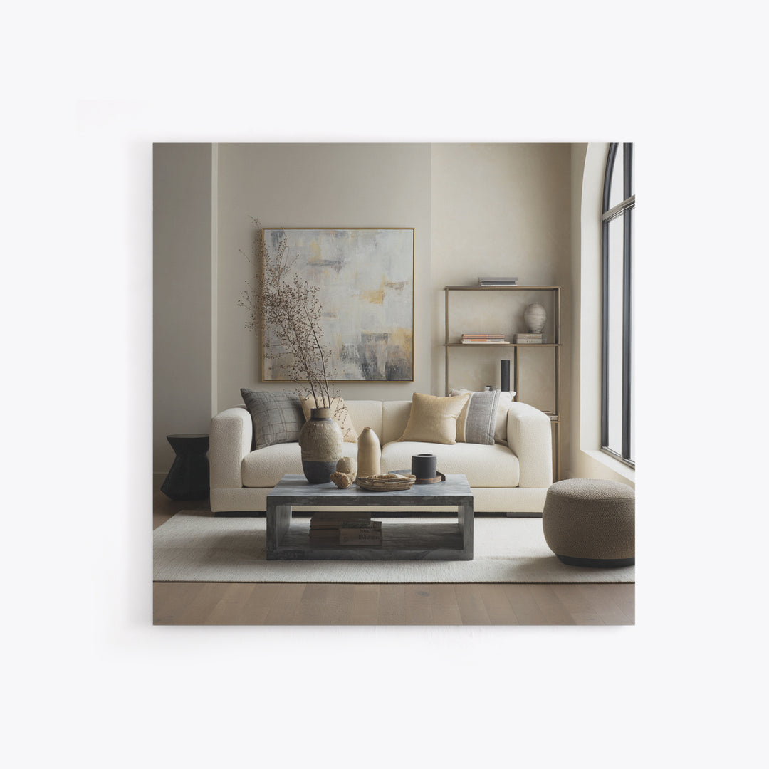 Monochrome Bridge Structure Framed Canvas Print, Office Art, Canvas Print, Office Decor, Abstract Art, Focus, Art Print, OFF-1x1-58
