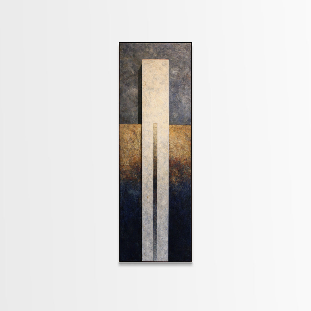 Balanced Stone Composition Canvas Print, Office Art, Boho Decor, Office Decor, Oil Painting, Focus, Digital Art, Pet Portrait, OFF-1x3-12