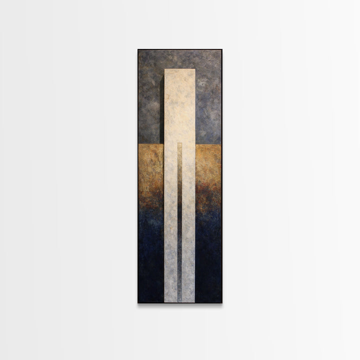 Balanced Stone Composition Canvas Print, Office Art, Boho Decor, Office Decor, Oil Painting, Focus, Digital Art, Pet Portrait, OFF-1x3-12