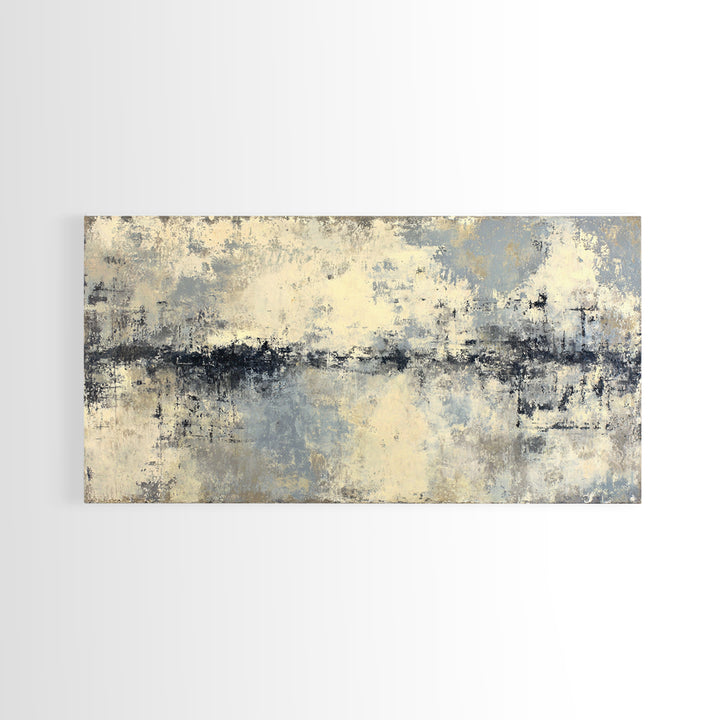 City Map Abstract Framed Canvas Print, Office Art, Fine Art Print, Office Decor, Abstract Art, Focus, Poster, Wall Decor, OFF-2x1-16