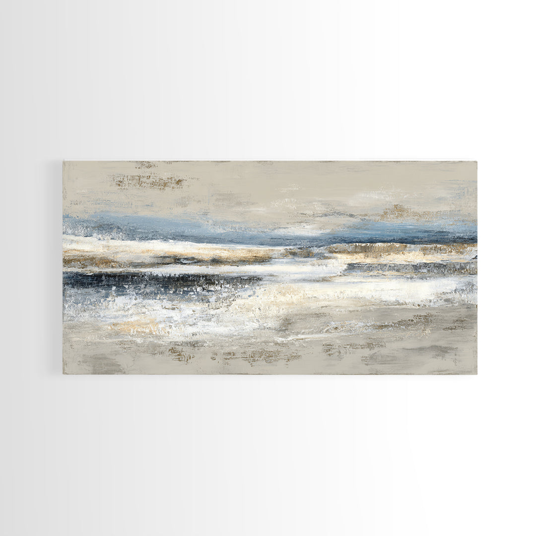 Balanced Stone Composition Framed Canvas Print, Office Art, Statement Artwork, Office Decor, Fine Art, Focus, Wall Decor, OFF-2x1-20