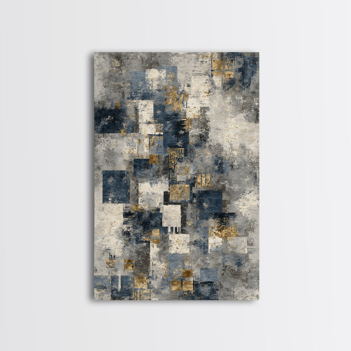Clean Abstract Geometry Canvas Print, Office Art, Art Deco, Office Decor, Focus, Bedroom Wall Art, Downloadable Prints, OFF-2x3-81