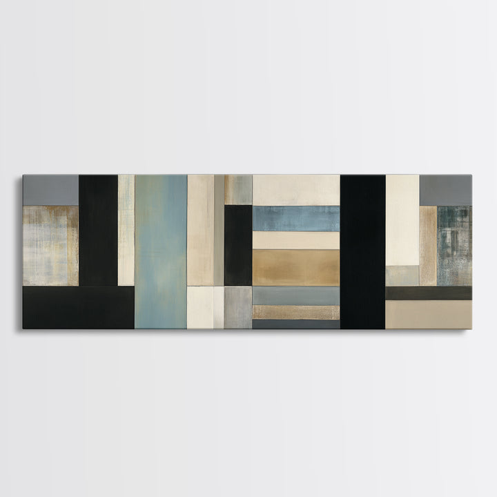 Balanced Stone Composition Canvas Print, Office Art, Printable Art, Office Decor, Fine Art, Focus, Neutral Decor, Modern Decor, OFF-3x1-16