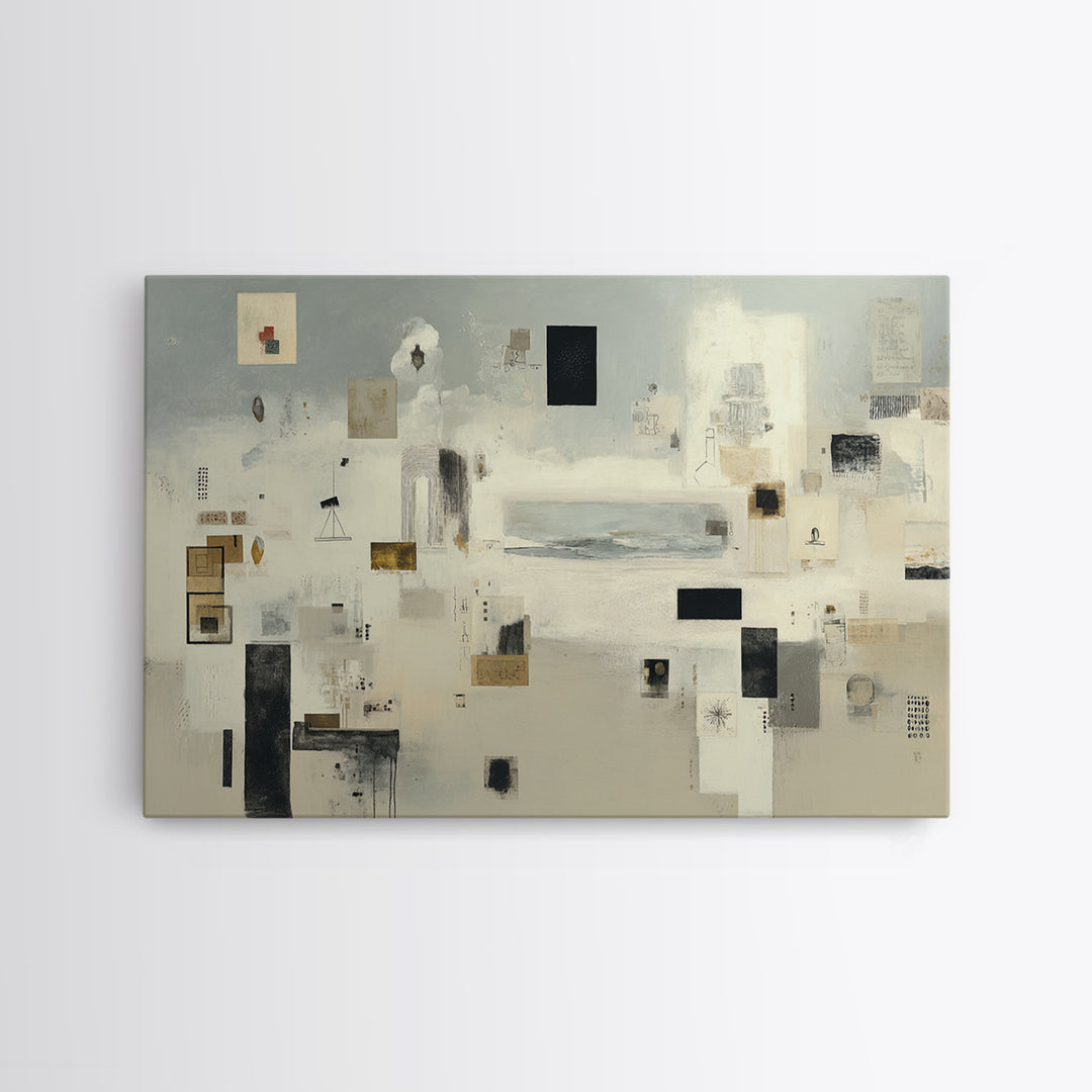 Dignified Neutral Landscape Canvas Print, Office Art, Living Room Decor, Office Decor, Fine Art, Focus, Fine Art Print, OFF-3x2-11