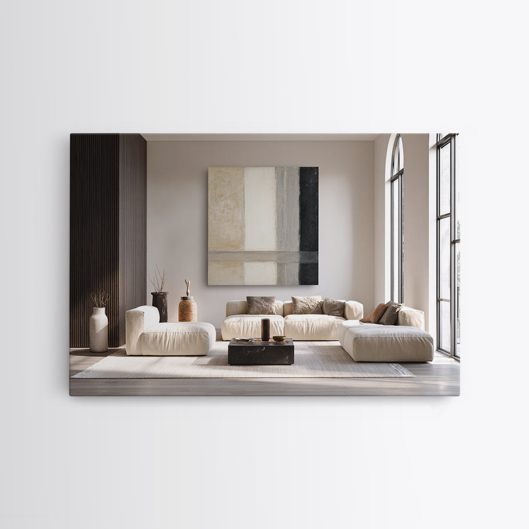 Monochrome Bridge Structure Framed Canvas Print, Office Art, Printable, Office Decor, Fine Art, Focus, Printable Art, OFF-3x2-14