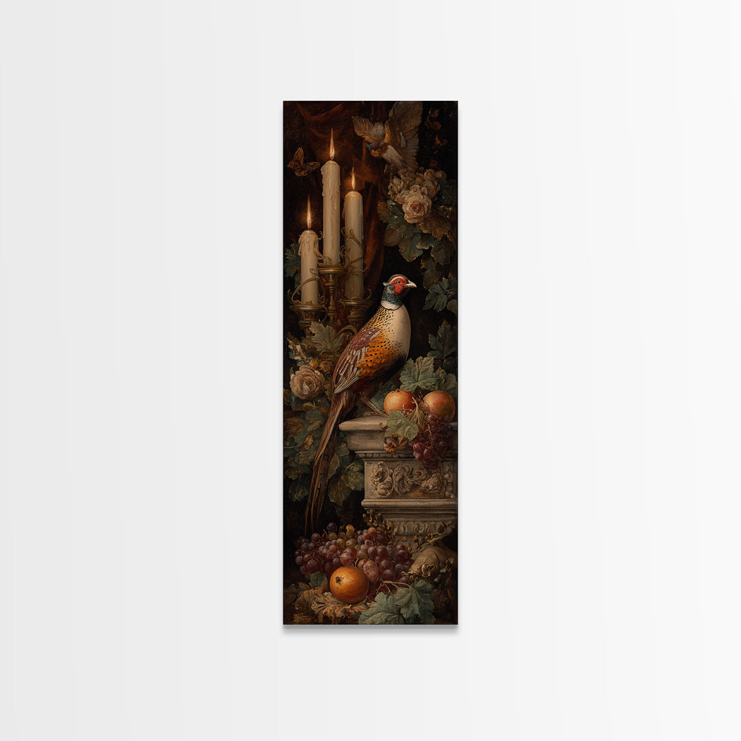 Old Master Bird Study Canvas Print, Renaissanceinspired Art, Religious Home Decor, Living Room Decor, Fine Art, Classic, REN-1x3-35
