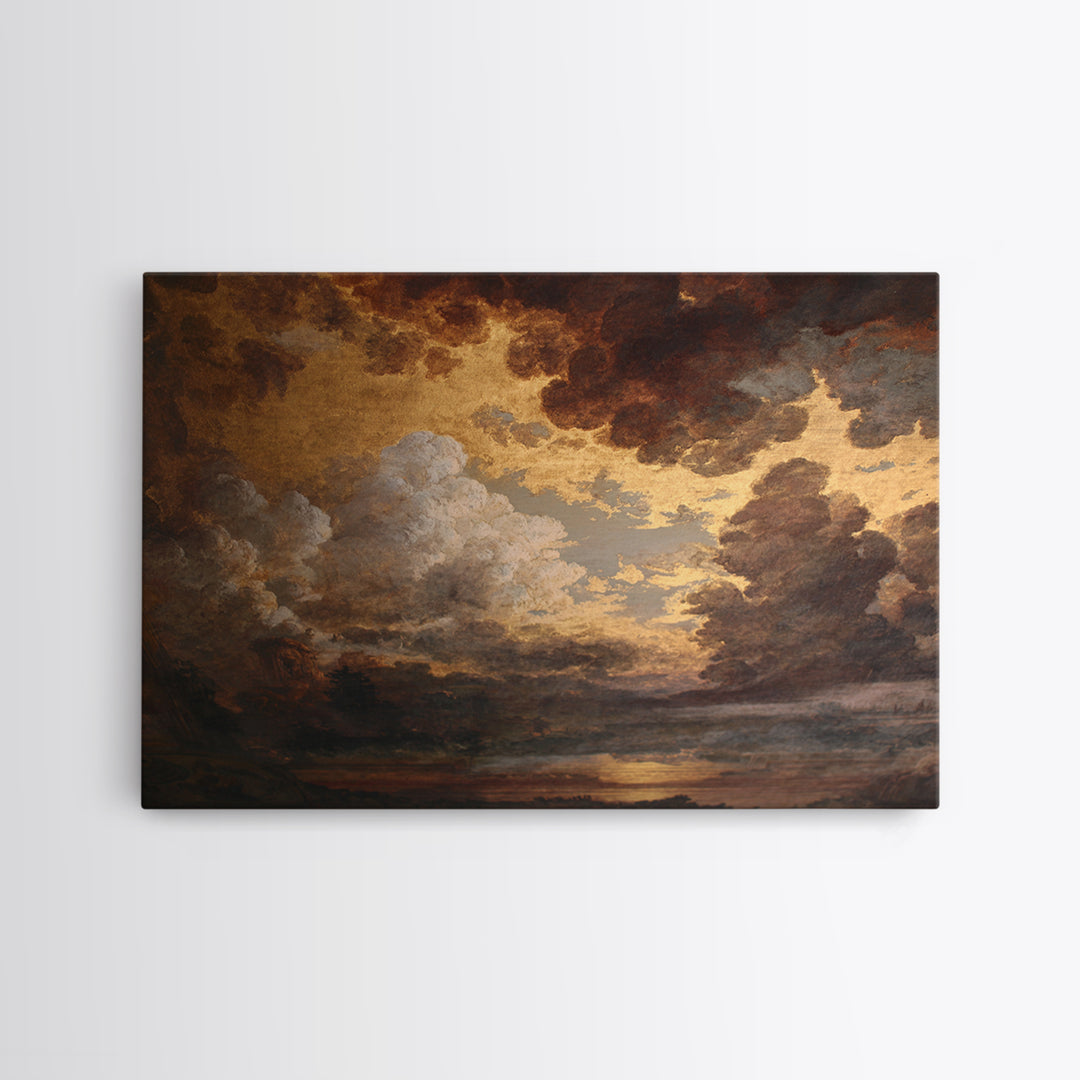 Fresco Celestial Ceiling Composition Framed Canvas Print, Renaissanceinspired Art, Wall Art, Living Room Decor, Classic, REN-3x2-19