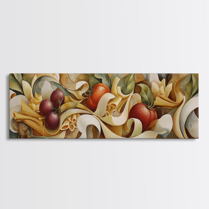 Sushi Fish and Ceramic Plate Composition Framed Canvas Print, Restaurant Art, Gallery Decor, Restaurant Decor, Fine Art, Bistro, RES-3x1-69