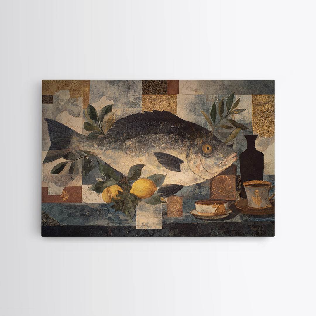 Fresh Pasta with Tomatoes and Basil Canvas Print, Restaurant Art, Canvas Print, Restaurant Decor, Bistro, Statement Artwork, RES-3x2-54