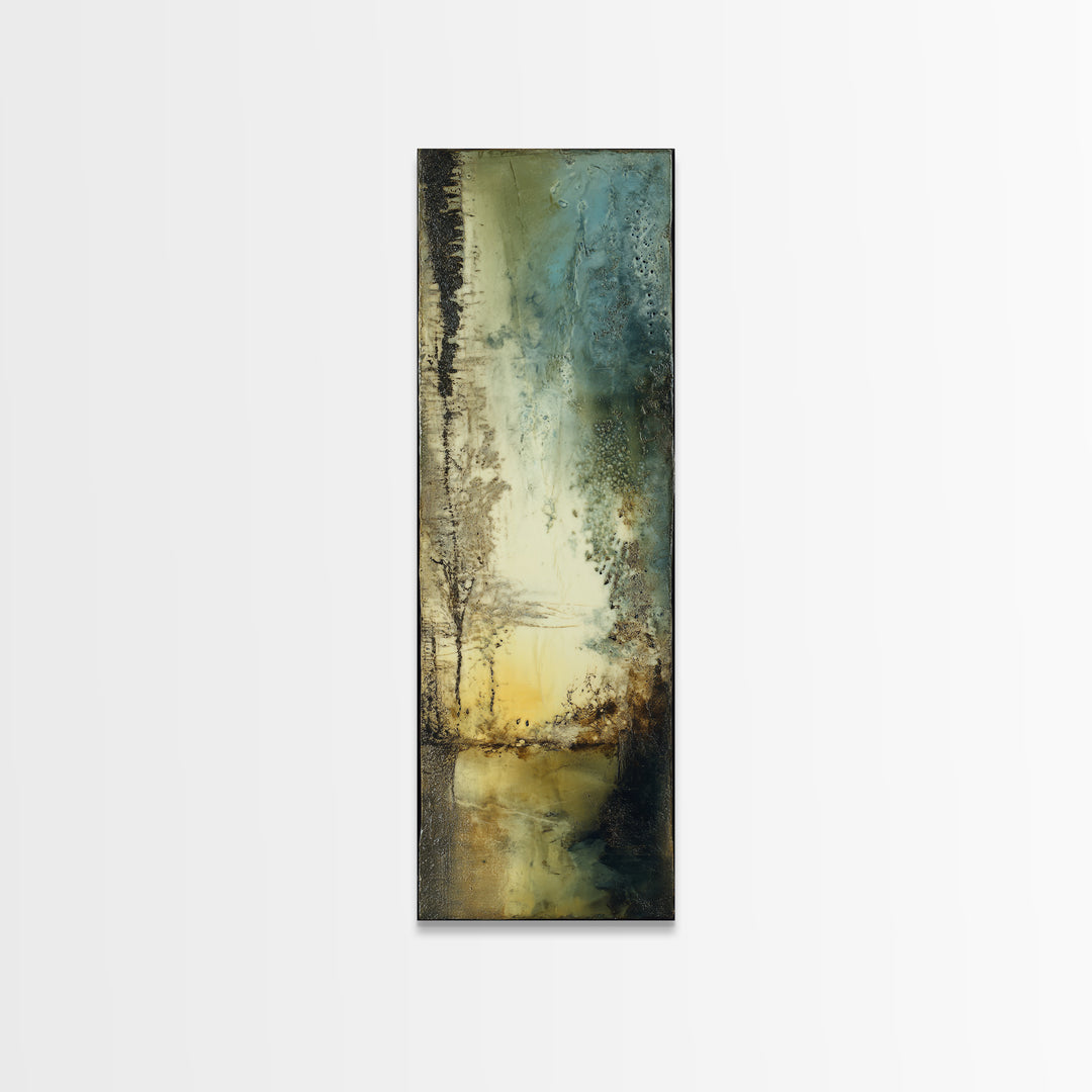 Piano Keys Fading into Shadow Framed Canvas Print, Recording Studio Art, Music Print, Studio Decor, Fine Art, Analog, RSA-1x3-20