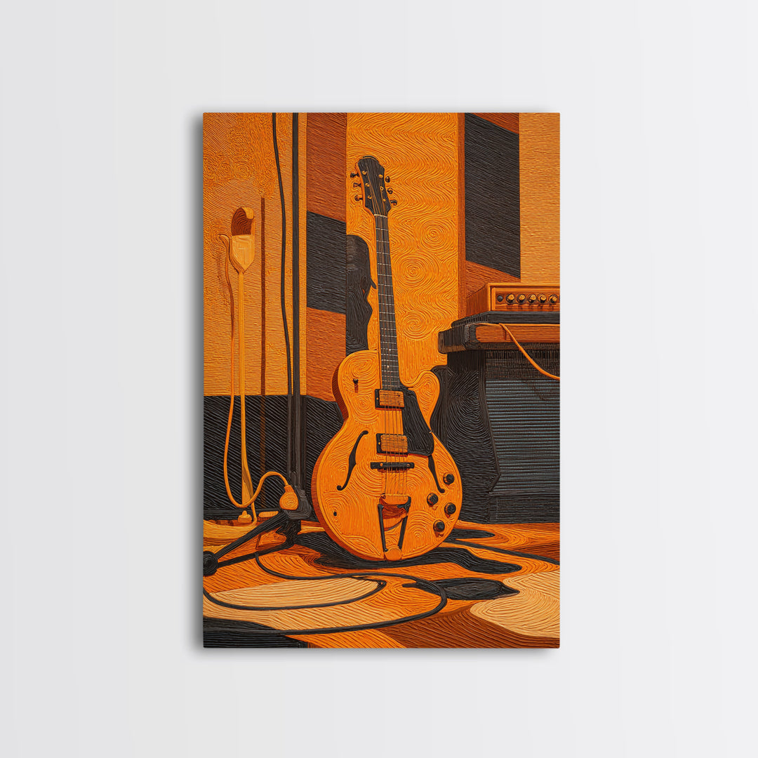 Sound Booth Foam Pattern Transformed into Design Canvas Print, Recording Studio Art, Digital Download Art, Studio Decor, Analog, RSA-2x3-8