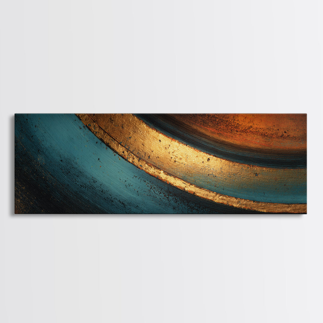 Vinyl Groove Closeup as Circular Abstract Canvas Print, Recording Studio Art, Black and White Art, Studio Decor, Abstract Art, RSA-3x1-6