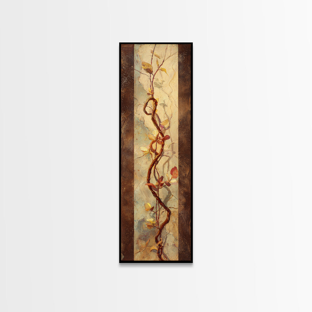 Rusty Horseshoe and Rope Composition Canvas Print, Rustic Art, Landscape Wall Art, Farmhouse Decor, Fine Art, Rustic, RUS-1x3-49