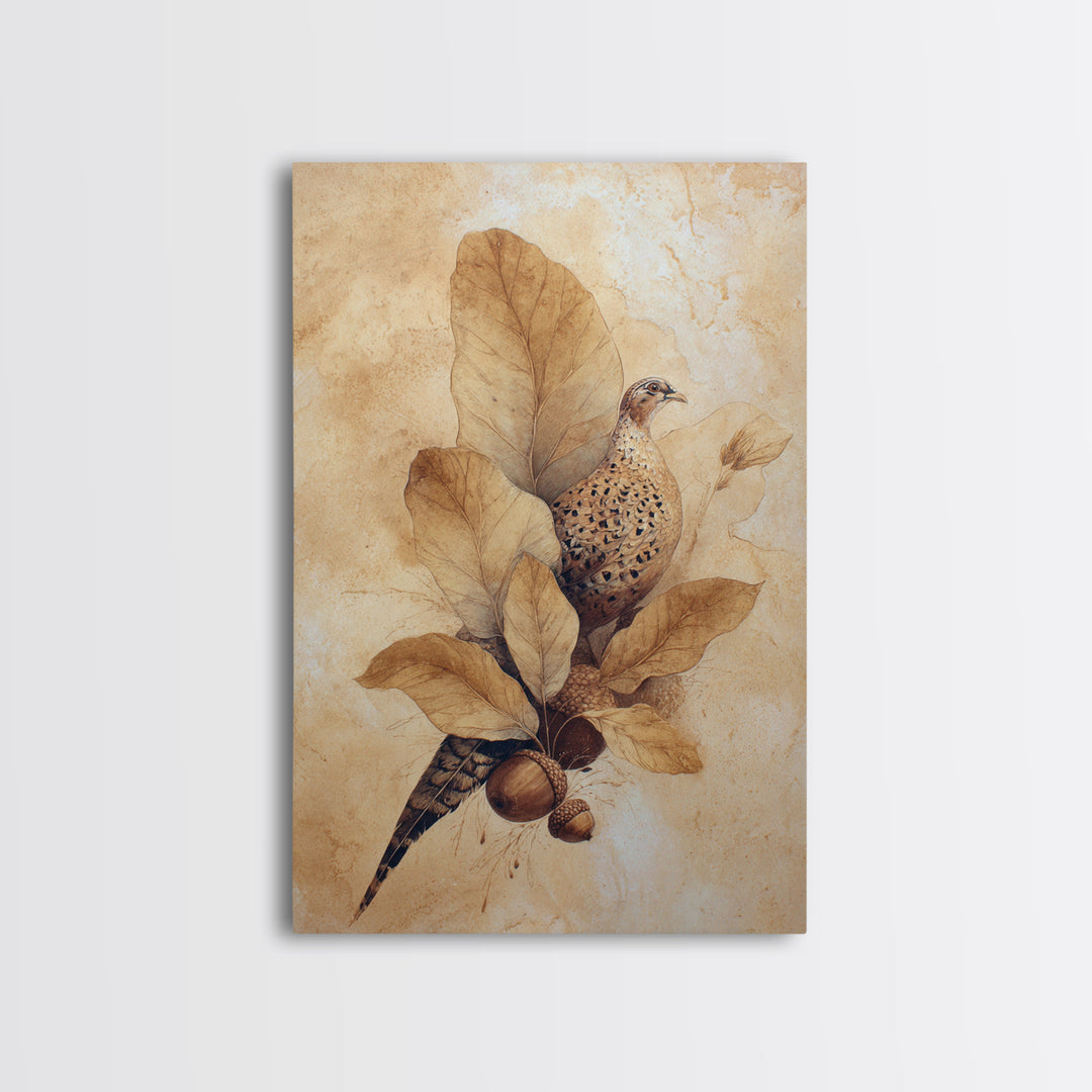 Rusty Horseshoe and Rope Composition Framed Canvas Print, Rustic Art, Contemporary Art, Farmhouse Decor, Oil Painting, Rustic, RUS-2x3-21