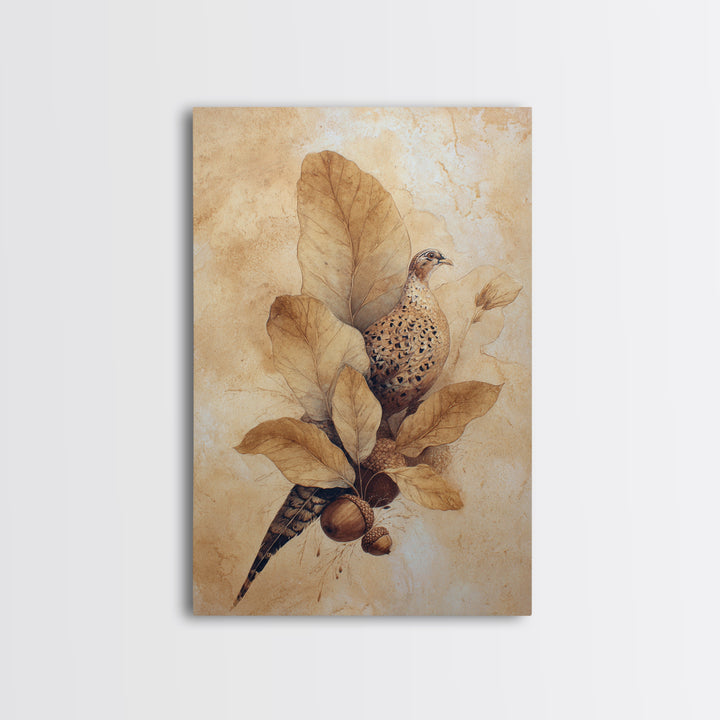 Rusty Horseshoe and Rope Composition Framed Canvas Print, Rustic Art, Contemporary Art, Farmhouse Decor, Oil Painting, Rustic, RUS-2x3-21