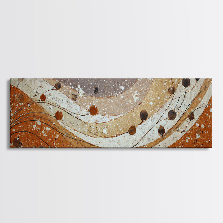 Whiskey Barrel and Leather Still Life Framed Canvas Print, Rustic Art, Wall Art, Farmhouse Decor, Rustic, Living Room Decor, RUS-3x1-59