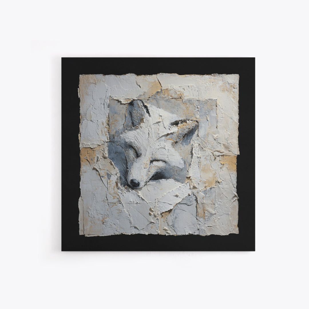 Soft Beige Geometric Abstraction Canvas Print, Scandinavian Art, Wall Hanging, Living Room Decor, Nordic, Living Room Wall Art, SCA-1x1-3